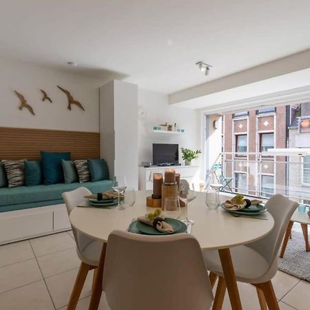 شقة 'Blue Sea' - Studio In Ostend With Private Parking المظهر الخارجي الصورة