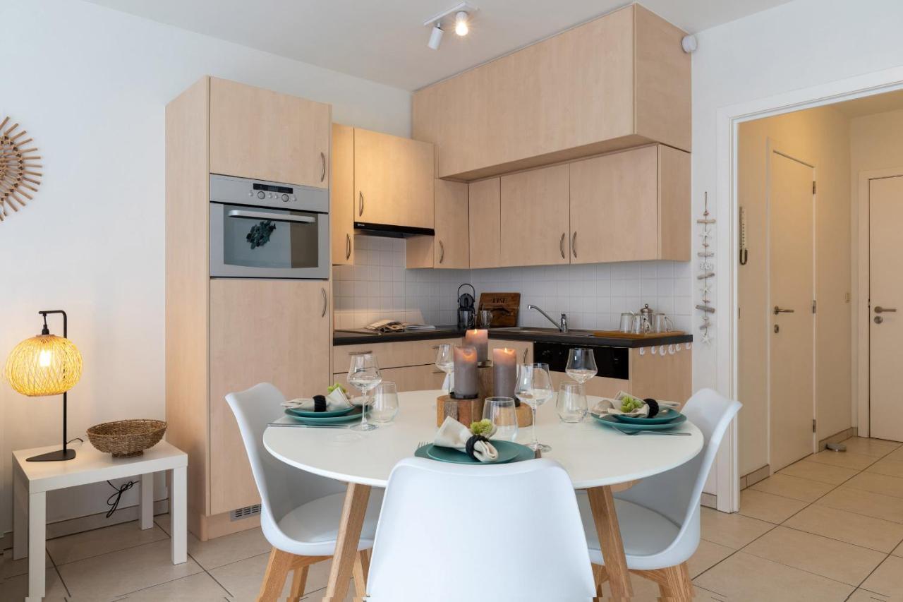 شقة 'Blue Sea' - Studio In Ostend With Private Parking المظهر الخارجي الصورة