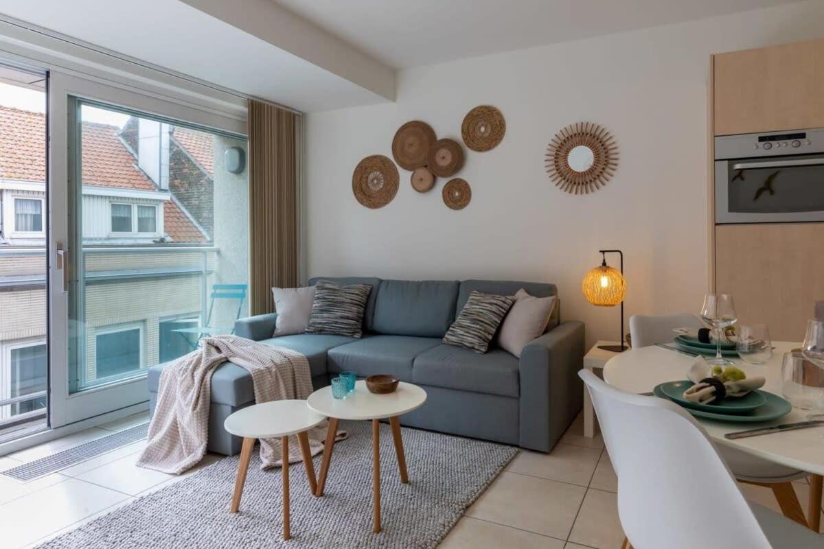 شقة 'Blue Sea' - Studio In Ostend With Private Parking المظهر الخارجي الصورة