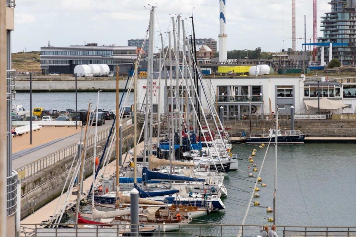 شقة 'Blue Sea' - Studio In Ostend With Private Parking المظهر الخارجي الصورة
